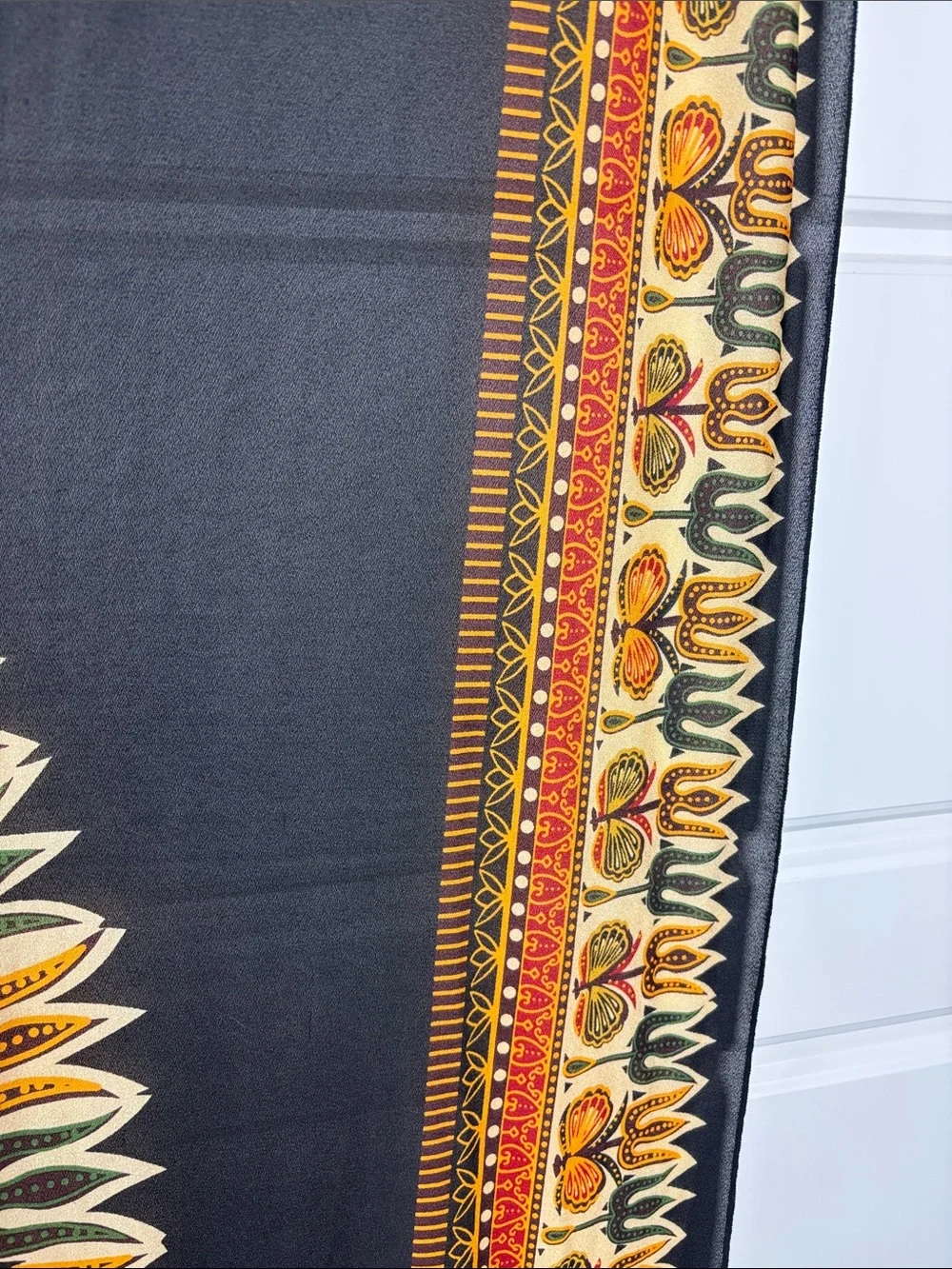 Black and Gold Bohemian Wall Tapestry - Decorative Home Wall Decor